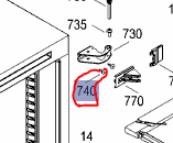  HEXAGON-HEAD SELF-TAPPING SCREW pos nr: 740 