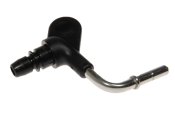 TUBO VAPORE+UGELLO NERO(PA)+GOMMA  EC680