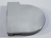 LIQUIDISER O/LET COVER CHROME KM001-006.
