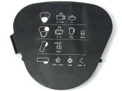 OUTLET COVER-MED SPD BK KM288