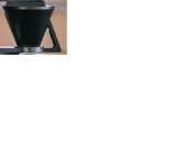 Filterhllare 1X4 KPL ONE svart