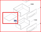 Glashyllor pos nr:540