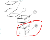 Crisper box part