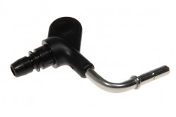  TUBO VAPORE+UGELLO NERO(PA)+GOMMA  EC680 