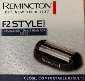 Replacement foil shaver head for F2002