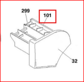 Tv�ttmedelsfack pos nr: 101