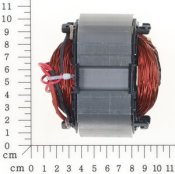 Motor housing field assembly