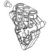 CYLINDER HEAD WITH M6X8 SCREW