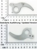 Fixed scissor blade