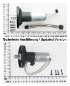 Rear wheel motor assembly