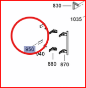Handtag kpa 7 pos nr: 950