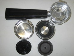  FILTER HOLDER ASSY+ADAPTER POWDER/POD BLACK 