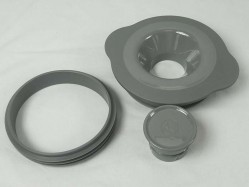  LIQ. LID F/CAP & SEAL-LIGHT GY BLP6 TYPE 