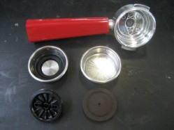  FILTER HOLDER ASSY+ADAPTER POW./POD RED1388RED 