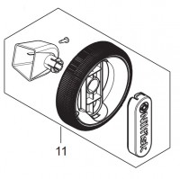  WHEEL WITH AXLE 140 