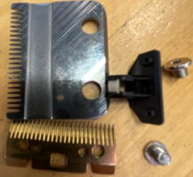  SET OF BLADES TITANIUM COATING E991E 