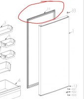  R door seal 