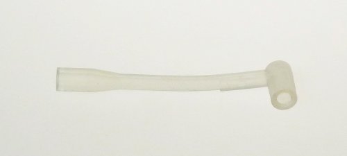 TUBO SILICONE A "L" (LR3004)NATURALE EN5