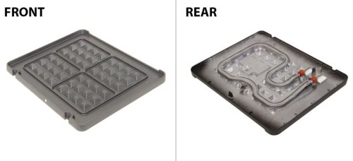 SUP. WAFFLE PLATE. 800W CGH923D