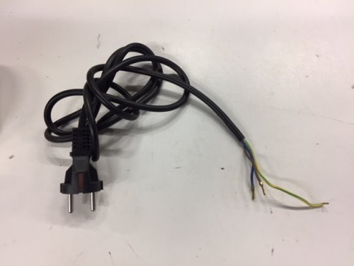 Sladd Standard  Supply cord, 3x1,02, black