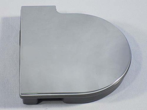 LIQUIDISER O/LET COVER CHROME KM001-006.