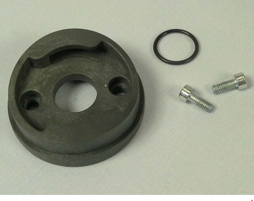 SLOW SPEED OUTLET ASSEMBLY including 'O' RING & SCREWS (2)