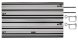 Guide Rail Alu 2x1000mm