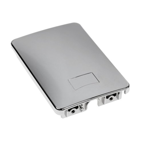 Handle 593 outlet V2, front plate whitout logo. TS
