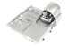 DOOR SILVER-MR+GLASS         ESAM4.(DLS)