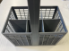 R-FP Basket Cutlery 60 Assy Mid-Gy / Bestickkorg