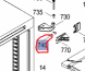 HEXAGON-HEAD SELF-TAPPING SCREW pos nr: 740