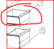 Multifunctional drawer part