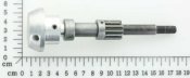 Sprocket shaft