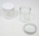 GLASS STORAGE JAR+LID 2PK AT320