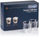 Creamy collection 6 Cappuccino cups/glasses