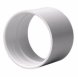 Skarvkoppling / muff f�r 51mm r�r centraldammsugare