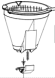 FILTER CONE ASSY OPTIMA TIMER 1X2 P-BK
