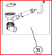 Tub Drain Hose Assembly