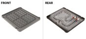 SUP. WAFFLE PLATE. 800W CGH923D