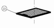 Aluminium filter EMV602